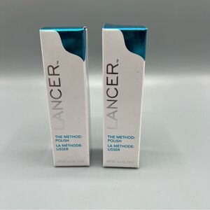 Lancer The Method: Polish Exfoliator Skin Care Lot of 2 .05 fl oz
